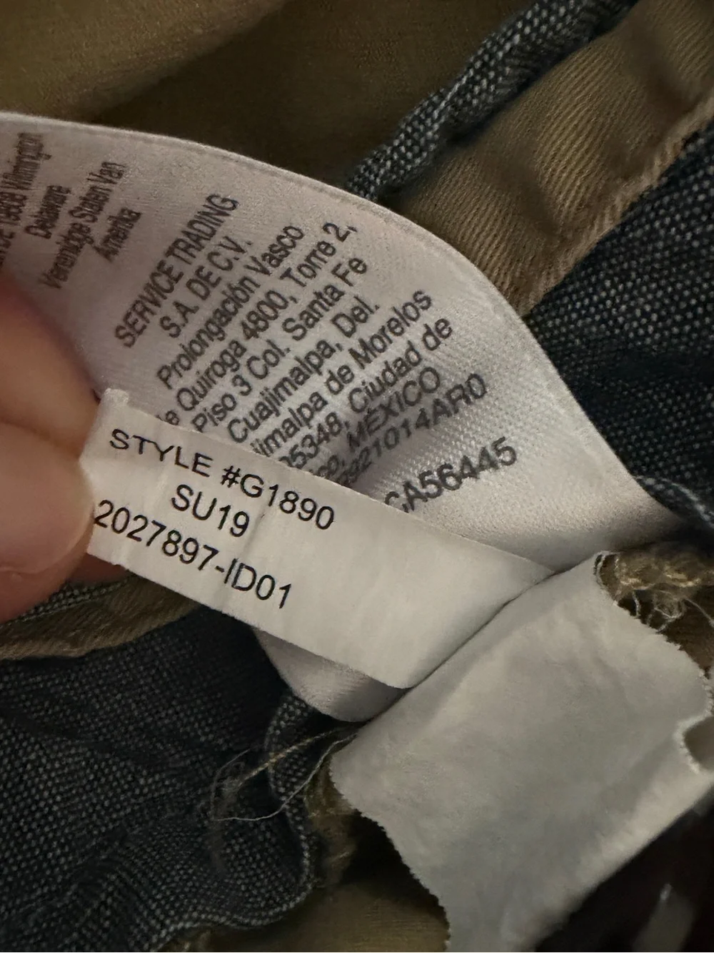 J. Crew Navy Gray & Khaki 10.5